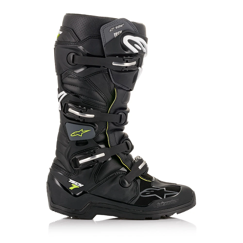 Alpinestars - Tech 7 Drystar Enduro MX Boots Colour BLKGY 2 Alpinestars - Tech 7 Drystar Enduro MX Boots Colour BLKGY - Image 2