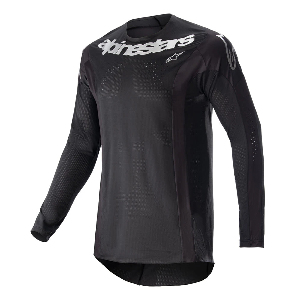 Alpinestars - 2023 Techstar Arch Black/Silver Jersey Colour BLKSI 1 Alpinestars - 2023 Techstar Arch Black/Silver Jersey Colour BLKSI