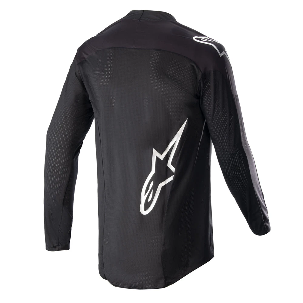Alpinestars - 2023 Techstar Arch Black/Silver Jersey Colour BLKSI 2 Alpinestars - 2023 Techstar Arch Black/Silver Jersey Colour BLKSI - Image 2