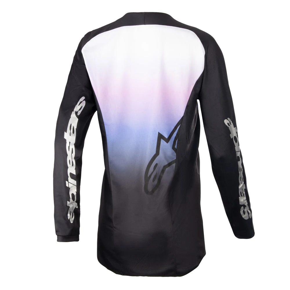 Alpinestars - 2023 Stella Fluid Black/Purple Jersey Colour BLKPURP 2 Alpinestars - 2023 Stella Fluid Black/Purple Jersey Colour BLKPURP - Image 2