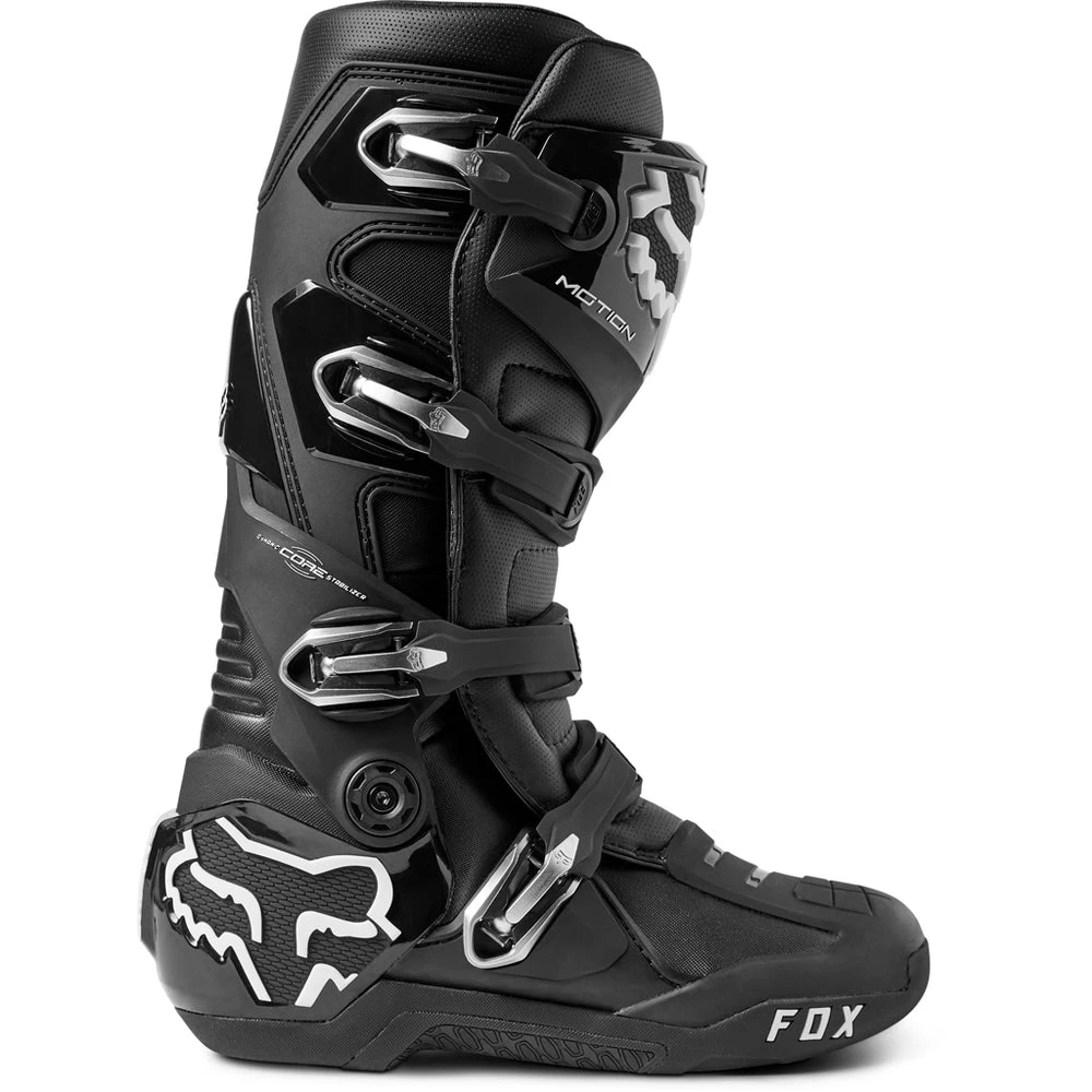 Fox - Motion Black MX Boots Colour BLK 2 Fox - Motion Black MX Boots Colour BLK - Image 2