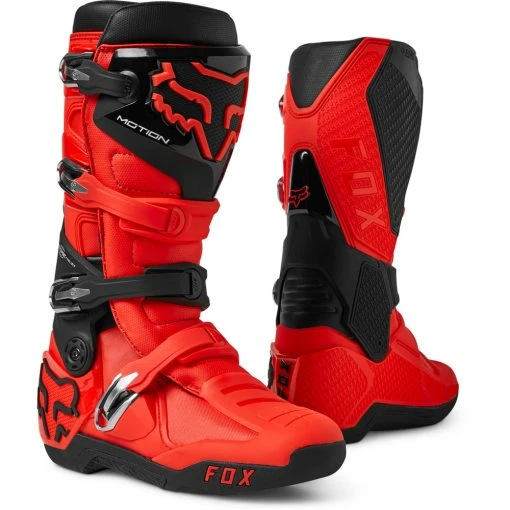 Fox - Motion Red MX Boots Colour RD 3 Fox - Motion Red MX Boots Colour RD -Motocross Jerseys || Motocross Boots Sales FO29682110 1 1000x