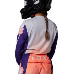 Fox - 2023 Womens 180 Leed Orange Jersey Colour OR -Motocross Jerseys || Motocross Boots Sales FO29758824 3 1000x