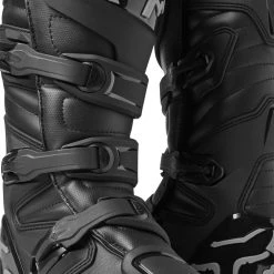 Fox - Comp X Black MX Boots Colour BLK -Motocross Jerseys || Motocross Boots Sales FO30078001 10 1000x