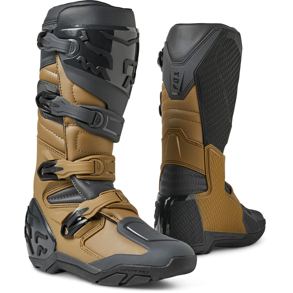 Fox - Comp X Khaki MX Boots Colour KHAKI 1 Fox - Comp X Khaki MX Boots Colour KHAKI