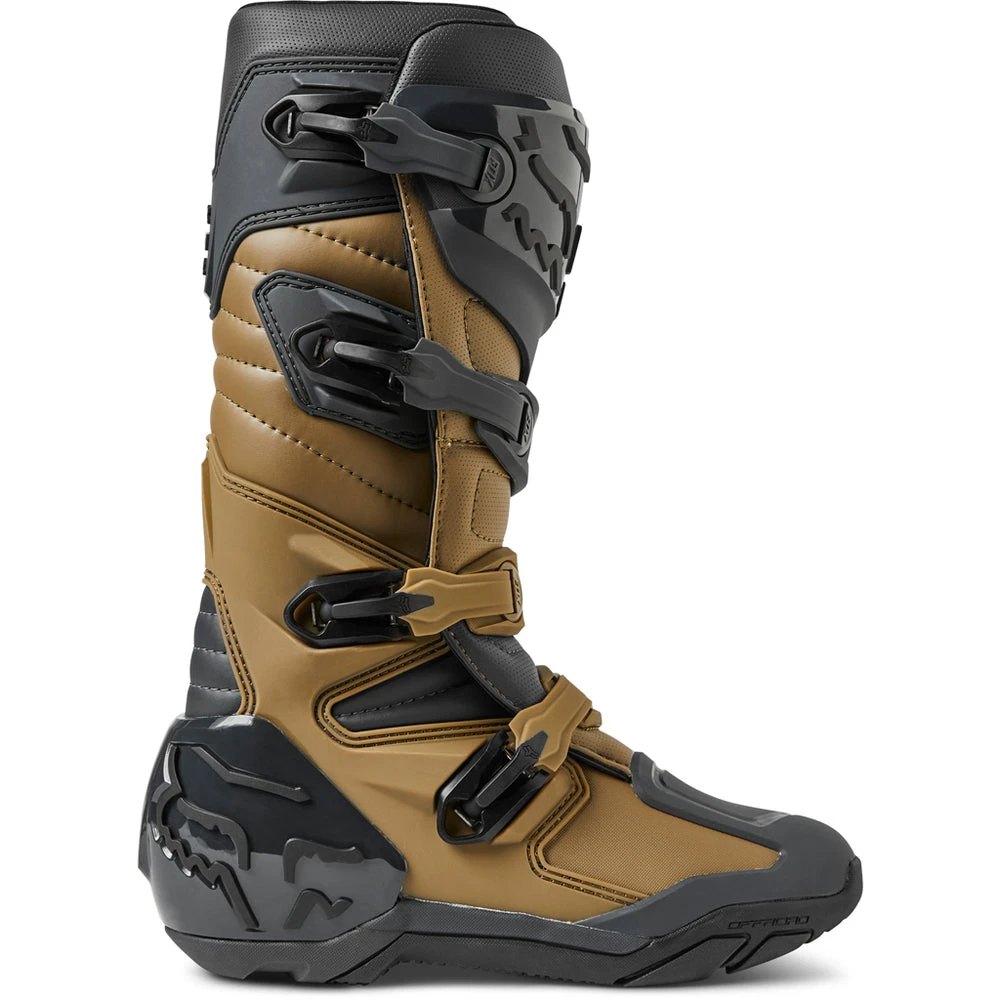 Fox - Comp X Khaki MX Boots Colour KHAKI 2 Fox - Comp X Khaki MX Boots Colour KHAKI - Image 2