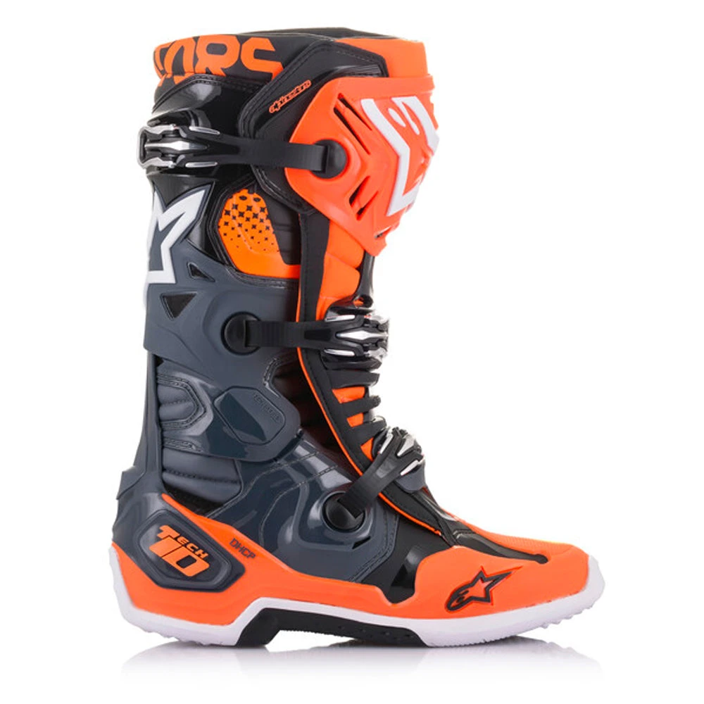 Alpinestars - 2022 Tech 10 MX Boots Colour BLKOR 3 Alpinestars - 2022 Tech 10 MX Boots Colour BLKOR - Image 3