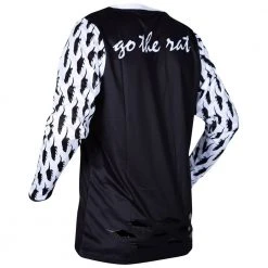 Rat Racing - Factory Black/White Jersey Colour BLKWH -Motocross Jerseys || Motocross Boots Sales faccy3 1000x
