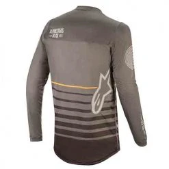 Alpinestars - 2020 Racer Tech Flagship Jersey Colour BLKGY -Motocross Jerseys || Motocross Boots Sales flagj2 2 1000x
