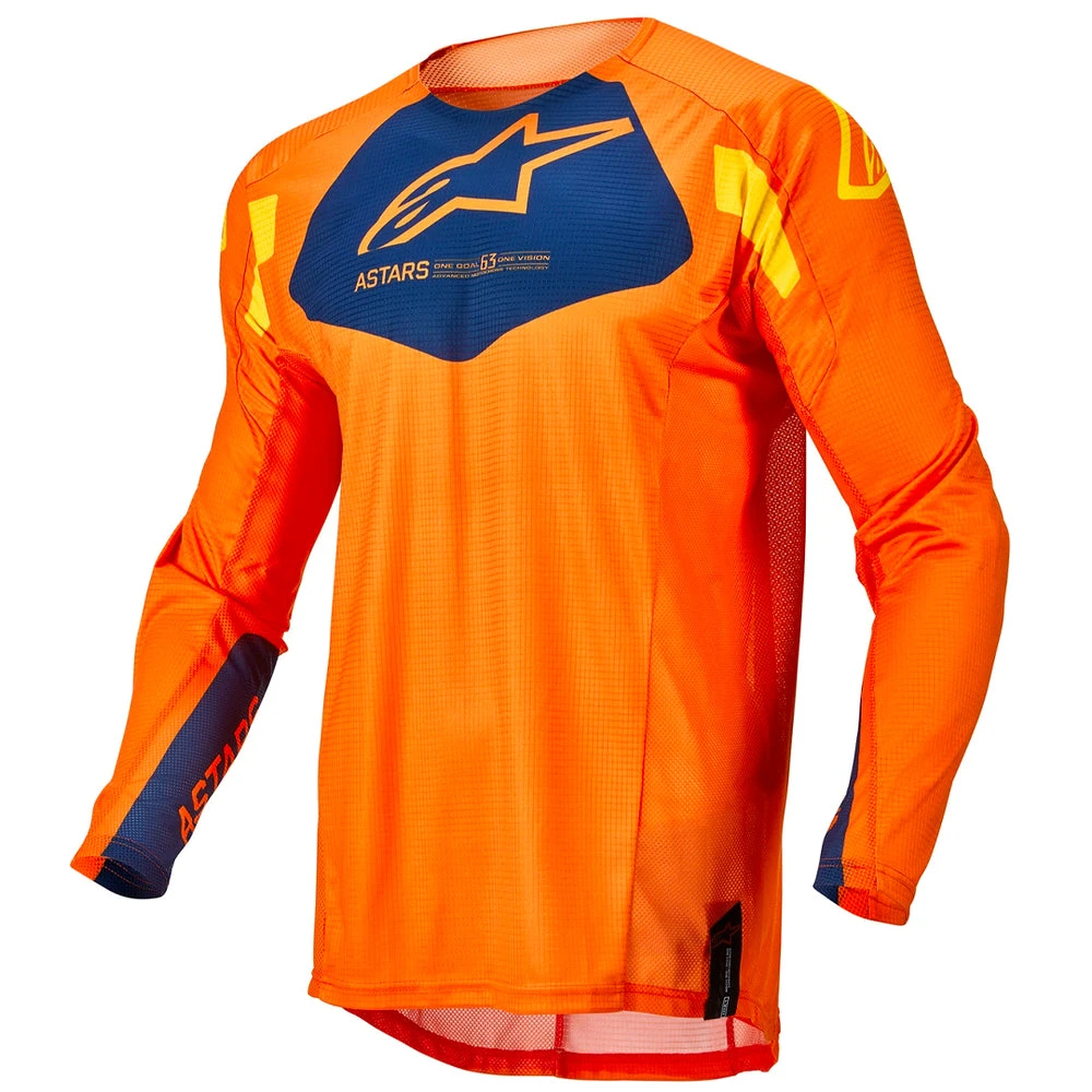 Alpinestars - 2022 Techstar Factory Jersey Colour ORBLU 1 Alpinestars - 2022 Techstar Factory Jersey Colour ORBLU