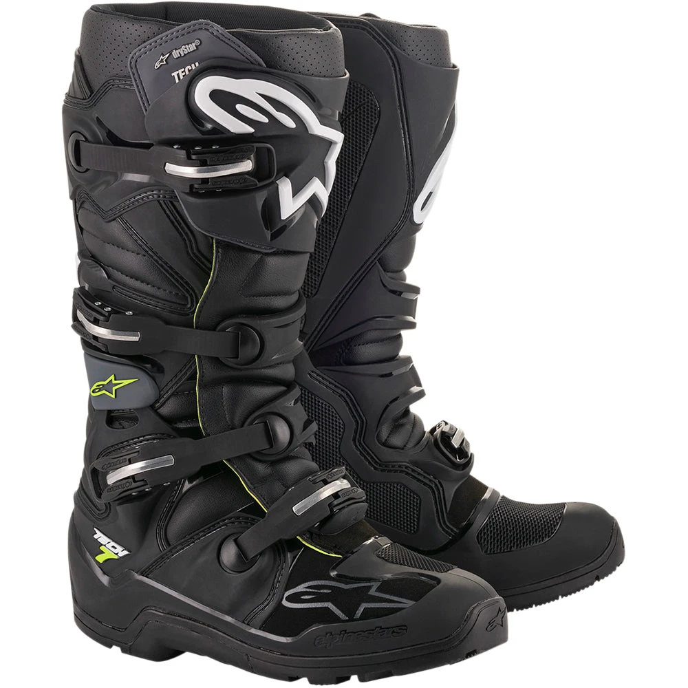 Alpinestars - Tech 7 Drystar Enduro MX Boots Colour BLKGY 1 Alpinestars - Tech 7 Drystar Enduro MX Boots Colour BLKGY