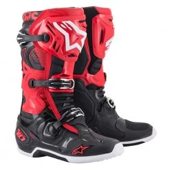 Alpinestars - 2022 Tech 10 MX Boots Colour BLKRD