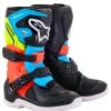 Alpinestars - Tech 3s Kids Black/Fluro/Red Boots Colour MULTI