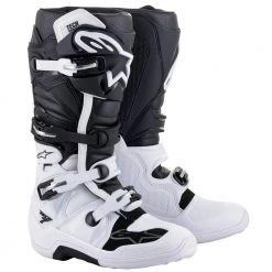 Motocross Jerseys || Motocross Boots Sales 13 Alpinestars - Tech 7 MX Boots Colour WHBLK