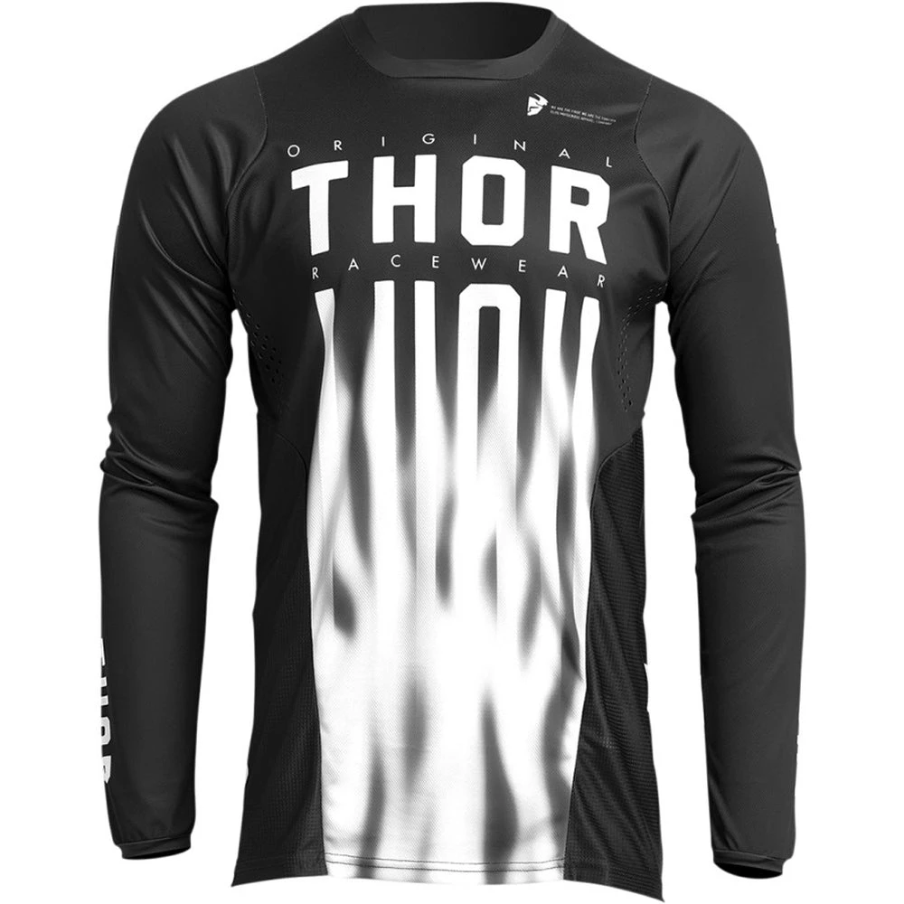 Thor - 2022 Pulse Vaper Jersey Colour BLKWH 1 Thor - 2022 Pulse Vaper Jersey Colour BLKWH